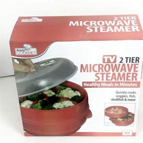 img 1 attached to Handy Gourmet FAM 6216 Microwave Steamer