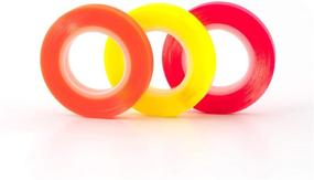 img 3 attached to 🌈 Omnigrid Glow Line Tape: Vibrant Pink, Orange, and Yellow, 3 Inches