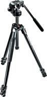 📸 enhanced seo: manfrotto 290 xtra aluminum 3-section fluid video tripod kit (mk290xta3-2wus) logo