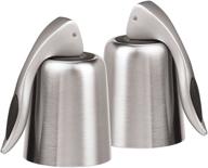 🍾 oggi bottle stoppers review: set of 2 stainless steel stoppers for preserving your wine логотип