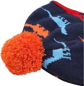 img 1 attached to 🧢 Winter Earflap Beanie for Boys - Connectyle Fleece Boys' Accessories