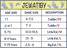 img 3 attached to Jewatiby Toddler Little Kids Girls Animal Print Soft Cotton Crew Socks - Pack of 10 Pairs in Gift Box