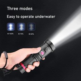 img 3 attached to BESTSUN Flashlight Waterproof Underwater Professional