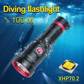 img 2 attached to BESTSUN Flashlight Waterproof Underwater Professional