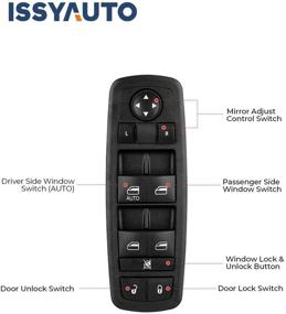 img 1 attached to Compatible Master Power Window Switch for 2008-2012 Liberty Dodge Nitro, 2009-2010 Journey - Replaces 4602632AG, 4602632AH, 4602632AF, 4602632AD