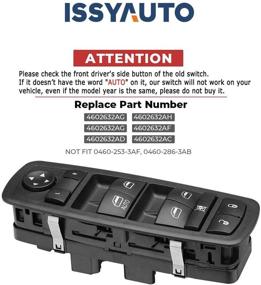 img 2 attached to Compatible Master Power Window Switch for 2008-2012 Liberty Dodge Nitro, 2009-2010 Journey - Replaces 4602632AG, 4602632AH, 4602632AF, 4602632AD