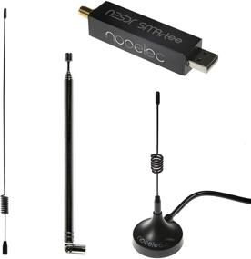 img 4 attached to 📻 Enhanced NESDR SMArTee v2 Bundle - Top-Notch RTL-SDR with Built-in Bias Tee, Sturdy Aluminum Enclosure, 0.5PPM TCXO, SMA Input Port, Antenna Base &amp; Trio of Antennas. RTL2832U &amp; R820T2-Based Software Defined Radio (SDR)
