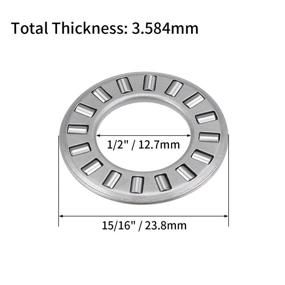 img 2 attached to Uxcell Bearings Шайбы 19000Rpm Limiting