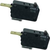 🔌 lonye szm-v16-fc-62 w10269458 microwave door switch replacement - whirlpool ap4429884 ps2361111 (pack of 2) logo