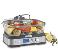 cuisinart digital glass steamer - effortless steaming in stainless steel construction логотип