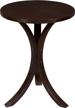 niche bentwood table mocha walnut furniture in accent furniture logo