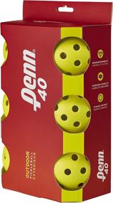 img 1 attached to 🎾 Penn 40 Outdoor Pickleball Balls - Enhanced Softness for Recreational & Club Play - USAPA Approved