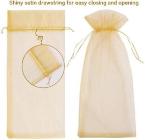 img 2 attached to HRX Package Organza Drawstring Christmas Kitchen & Dining