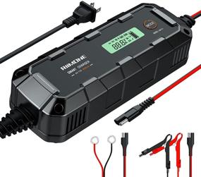 img 4 attached to 🔋 RIIMONE Smart Battery Charger: Advanced Trickle Charger and Maintainer for LiFePO4 Deep Cycle Batteries - 6Amp, 6V/12V