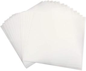 img 4 attached to 🖼️ 12-Pack 7mil Blank Stencil Material Sheets - 12 x 12 inch PET Templates for Custom Stencil Making