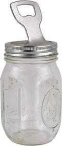 img 4 attached to 🍻 CapCatch Mason Jar Bottle Opener - Fun and Easy Tool to Open Beer or Soda Bottles and Collect Caps | Includes Mason Jar | Perfect Tabletop Accessory for Recycling Caps | Great Gift Idea