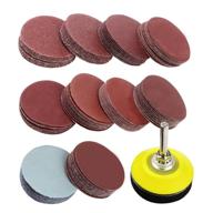 coceca 2 inches 100pcs sanding discs pad kit: ultimate drill grinder rotary tools set with backer plate and 80-3000 grit sandpapers logo