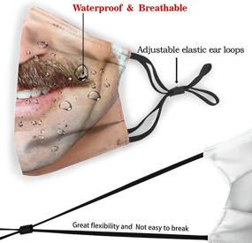 img 2 attached to Toothless Washable Reusable Balaclava Filters Occupational Health & Safety Products