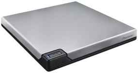 img 2 attached to Пионер BDR-XD07S 6x Тонкий Портативный Внешний USB 3.0 Привод для записи на BD/DVD/CD