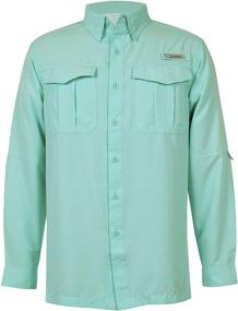 img 4 attached to Ultimate Guide for River Fishing: HABIT Mens Belcoast Long Sleeve River Guide Fishing Shirt