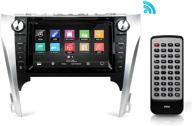 🚗 pyle ptoycam12: 2012 toyota camry double din stereo receiver with gps, bluetooth, and 8’’ hd touchscreen display – oem factory replacement logo