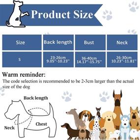 img 3 attached to 🐶 6-Piece Dog Shirts Bundle - Printed Cute Breathable Puppy Sweatshirts - Pet Dog Clothes and Apparel - Size S