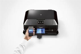 img 2 attached to 🖨️ CANON MG7520 Wireless Color Cloud Printer with Scanner and Copier, Black – Discontinued Edition