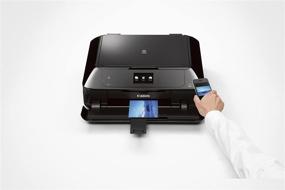 img 3 attached to 🖨️ CANON MG7520 Wireless Color Cloud Printer with Scanner and Copier, Black – Discontinued Edition