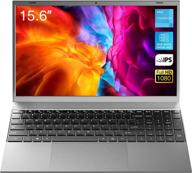 💻 bitecool 2021 windows 10 pro laptop, 15.6" full hd ips display, intel celeron j4125, 8gb ram, 256gb ssd - slim design logo