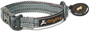 img 2 attached to RESCUEDog Collar with Buckle - Lightweight, Adjustable Safety for Outdoor Use, Durable & Comfortable for Small, Medium, or Large Dogs - Made from Recycled Materials