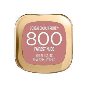 img 1 attached to 💄 L'Oreal Paris Colour Riche Lipcolour, Fairest Nude, One Count