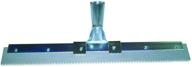 🧼 haviland - 01418se 3/16 inch epdm rubber non-marking standard duty serrated applicator squeegee, 18" length, gray logo