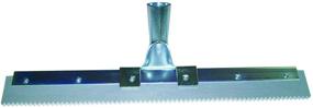 img 1 attached to 🧼 Haviland - 01418SE 3/16 Inch EPDM Rubber Non-Marking Standard Duty Serrated Applicator Squeegee, 18" Length, Gray