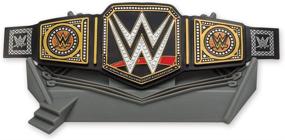 img 2 attached to 🥇 WWE Wrestler Championship Ring Cake Topper: 2-Piece Set with Wrestling Belt and Base