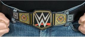 img 1 attached to 🥇 WWE Wrestler Championship Ring Cake Topper: 2-Piece Set with Wrestling Belt and Base