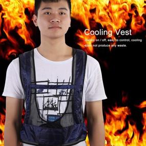 img 3 attached to Welding Compressed Cooling Conditioner Waistcoat