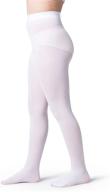 silky toes microfiber opaque tights: premium girls' clothing for comfort and style logo