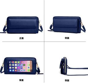 img 2 attached to Versatile Crossbody Shoulder Cellphone Holder: Stylish Women's Handbags & Wallets