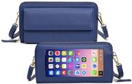 versatile crossbody shoulder cellphone holder: stylish women's handbags & wallets logo