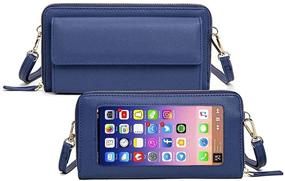 img 4 attached to Versatile Crossbody Shoulder Cellphone Holder: Stylish Women's Handbags & Wallets