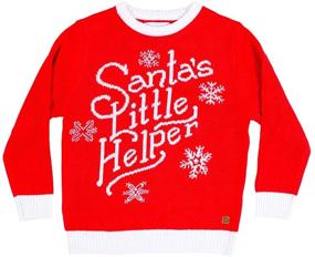 img 2 attached to 👕 Small Boys' Tipsy Elves Sweater in Child Clothing - Sweaters