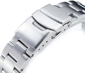 img 2 attached to 🌟 Stylish and Refined: Brushed Oyster Stainless Bracelet Seiko – The Perfect Accessory