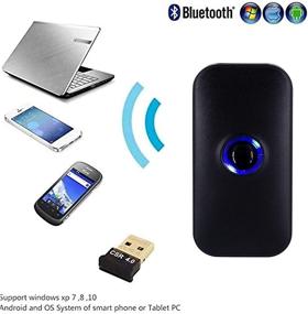 img 3 attached to Беспроводной штрих-код Bluetooth - Портативный инвентарь, совместимый