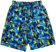 🩳 boys' swimwear: surf zone quick trunks shorts for optimal comfort and style logo