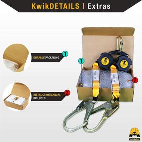 img 2 attached to KwikSafety Charlotte Retracting Construction Protection Occupational Health & Safety Equipment for Emergency Response