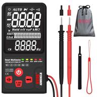 🔌 bside upgraded multimeter digital voltage tester: accurate & versatile true rms auto ranging volt ohm hz continuity capacitance diode tester with analog bar & 5 led indicators logo