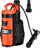 💪 powerful and versatile: prostormer 3500 gph submersible sump pump with float switch - ideal for pool, pond, garden, flooded cellar, aquarium, and irrigation логотип