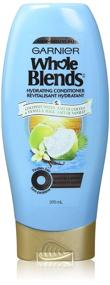 img 4 attached to 💦 Garnier Whole Blends Coconut Water & Vanilla Milk Conditioner, 12.5 fl. oz.