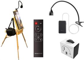 img 4 attached to 🎨 Enhance Your Artistic Creations with the Method Lights ML-EL Smart Easel Light - Long Life Rechargeable Battery & Remote Control