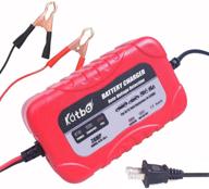 🔋 katbo 2amp smart battery charger maintainer 6v 12v - ultimate power solution for cars, 4 wheelers, motorcycles, atvs, rvs & more logo